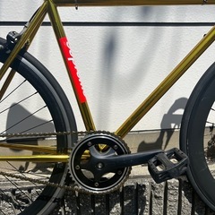 ゴールド シングルスピード ピストバイク　オリジナルカスタム ピストバイク・シングルスピードバイク ROCKBIKES｜オーダー
