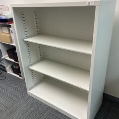 【引取りに来てくれる方・無料】スチール・オープン書庫の画像