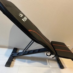 【予約済みのため取引不可】トレーニングベンチ&可変式ダンベルの画像