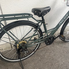 ９J12　太いタイヤ　２６サイズ６段変速オートライト　★自転車専門店の中古車です★　【消費税込み・防犯登録６００円込みの画像