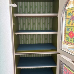 昭和レトロ　食器棚　かわいい　おしゃれの画像