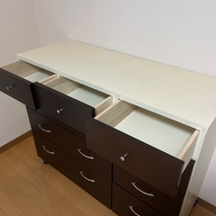 キャビネット　キャスター付きの画像