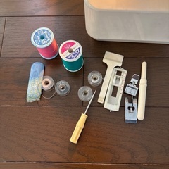 中古ミシン おまけ付きの画像