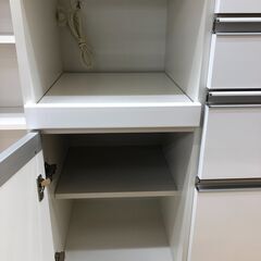 ★リユースのサカイ幸手店★SJ10437★ジモティ割あり★ 松田家具 食器棚  W117×D50×H205 クリーニング済み の画像