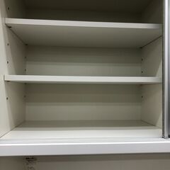 ★リユースのサカイ幸手店★SJ10437★ジモティ割あり★ 松田家具 食器棚  W117×D50×H205 クリーニング済み の画像