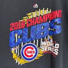 DELTA MLB カブス Tシャツ 2016 ワールドシリーズの画像
