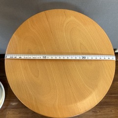 木目調スツールの画像