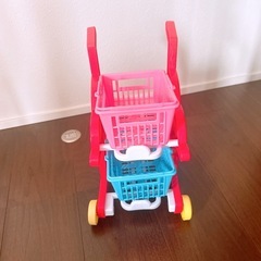 お買い物カート　おうちごっこ　おままごと　子ども用の画像