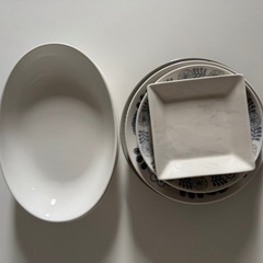 生活応援　食器セット　お皿12枚の画像
