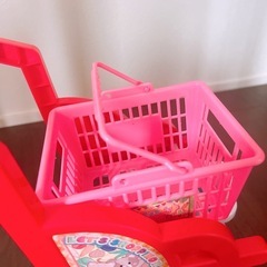 お買い物カート　おうちごっこ　おままごと　子ども用の画像
