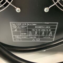 【エコツール豊田インター店】アイパーツワールド インバーターTIG溶接機 TIG220P AC/DC 単相200V【愛知県/豊田市/工具】の画像