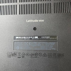 DELL  Latitude 5500の画像
