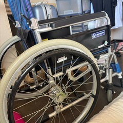 ＞車いす（自走用・アルミ製）背折れ式カワムラサイクルの画像