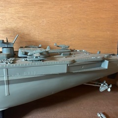 戦艦大和　プラスチック模型の画像