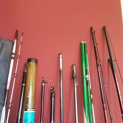 中古品・昭和の釣り具・投げ竿・磯竿・ダイワなどの画像
