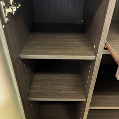 【ジャングルジャングル深井店】★レンジ台 ブラウン 茶 収納家具 キッチン家具 家具 簡易クリーニング済  堺市（中区 堺区 東区 西区 南区 北区）和泉市 河内長野市 富田林市 松原市 狭山市 深井 【FU2721】の画像