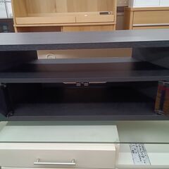 ★リユースのサカイ水戸店★  TV台 ブラック H34.5×D31×W120 クリーニング済み MT5444の画像