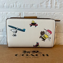 COACH 　二つ折り財布　新品　2点セットの画像