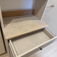 【お引き取り限定】ニトリ レンジ台 キッチンボードの画像