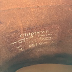 【9/30まで！】CHIPPEWAブーツ26.0前後の画像