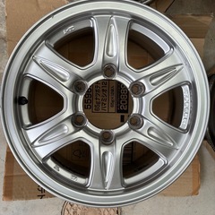 Weds KEELER 15x6.0J +33 PCD 6Hx139.7 200系ハイエースで使用可の画像