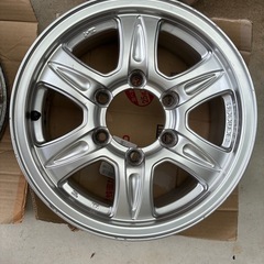 Weds KEELER 15x6.0J +33 PCD 6Hx139.7 200系ハイエースで使用可の画像