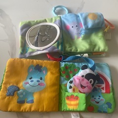 おもちゃ　布絵本　知育玩具の画像