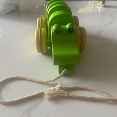 プラントイ ダンシングアリゲーター 木製プルトイ ワニ おもちゃの画像