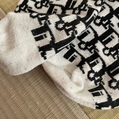 婦人用靴下　　2足　白の画像
