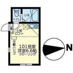 🉐初期費用５万円🙂築浅ＢＴ別家電付！渋谷へ直通３３分！西谷駅徒歩１２分で家賃５２０００円！ - 横浜市