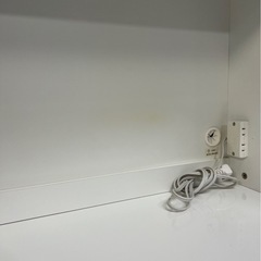 創愛ファニチュア ティーノ100 食器棚 レンジボードW99 H178 D48の画像