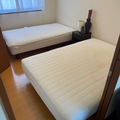 🚨‼️退去処分・至急‼️🚨 ベッド・布団類など一式まとめてお受け取り可能な方を最優先‼️の画像