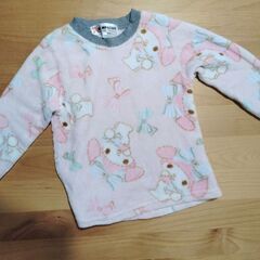 サンリオ　120サイズ　マイメロパジャマ　もこもこの画像