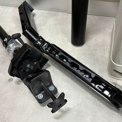 サンワダイレクト モニターアーム デュアルモニター対応 上下2台設置 クランプ固定 2画面 デュアルディスプレイ 100-LA031の画像