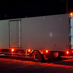 日野　冷凍冷蔵車　4tトラック　ゲート付きの画像