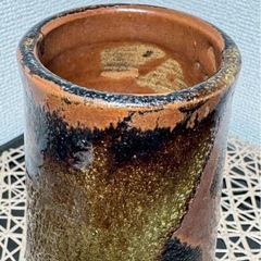 【好正 在銘 花器】窯印あり 花入 花瓶 華道具 茶道具 古美術 骨董 アンティーク 古道具 煎茶道具 懐石道具 和美術 和骨董 良品の画像