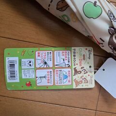 新品未使用　チップとデールの傘　40㎝の画像