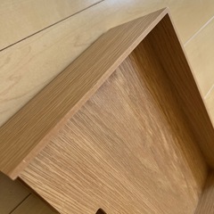 【無印】木製書類整理トレー　Ａ４・２段の画像