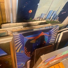 絵画ロット売り（20〜30枚）の画像