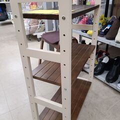 J1486【リユースのサカイ柏店】不二貿易　3段ラック　クリーニング済　の画像