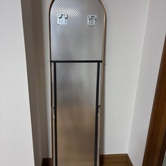 【未使用ですが、割れてます！！】アーチ鏡 の画像