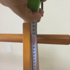 木製ハンガーラックの画像