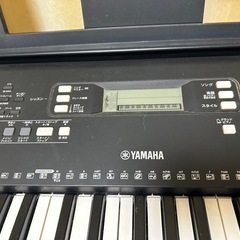 YAMAHA電子キーボード（PSR-E363）の画像