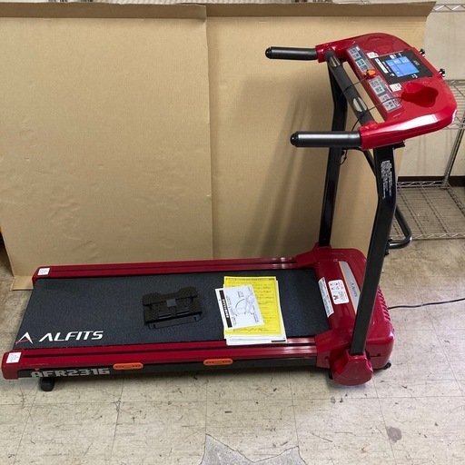 動作品 ALINCO アルインコ ランニングマシン AFR2316 ルームランナー
