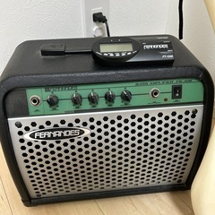 エレキベース　アンプ　チューナー　3点セットの画像