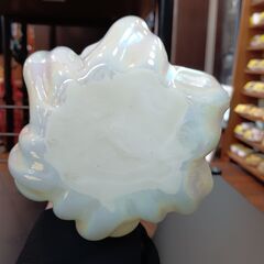 KURATA craft glass クラタ クラフトグラス   オーロラガラス　フラワーベース　花器　花瓶　サイズ（約）幅15×奥13×高22.5　　■近隣配送無料 買取GO‼　栄和店の画像