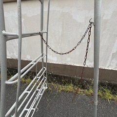 アルミ三脚脚立 8段 造園 園芸 高所作業 剪定　はしご DIY の画像