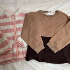 女の子服秋冬まとめ売り３点120cmの画像