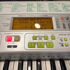 CASIO 光ナビゲーションピアノの画像