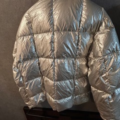 DIESEL メンズ ジャケット アウター ダウン　シルバーの画像